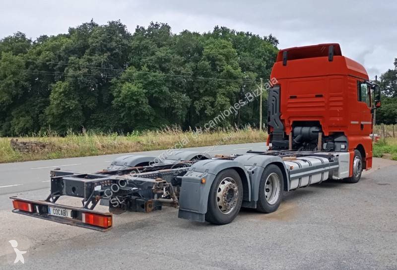 Camión MAN TGX 26.420 BDF 6x2 Euro 6 de Ocasión - Chasis Portacontenedores - miniatura 5
