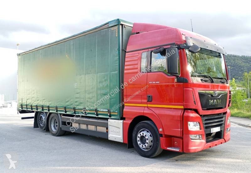 Camión MAN TGX 26.460 Tautliner 6x2 Euro 6 460 CV de Ocasión
