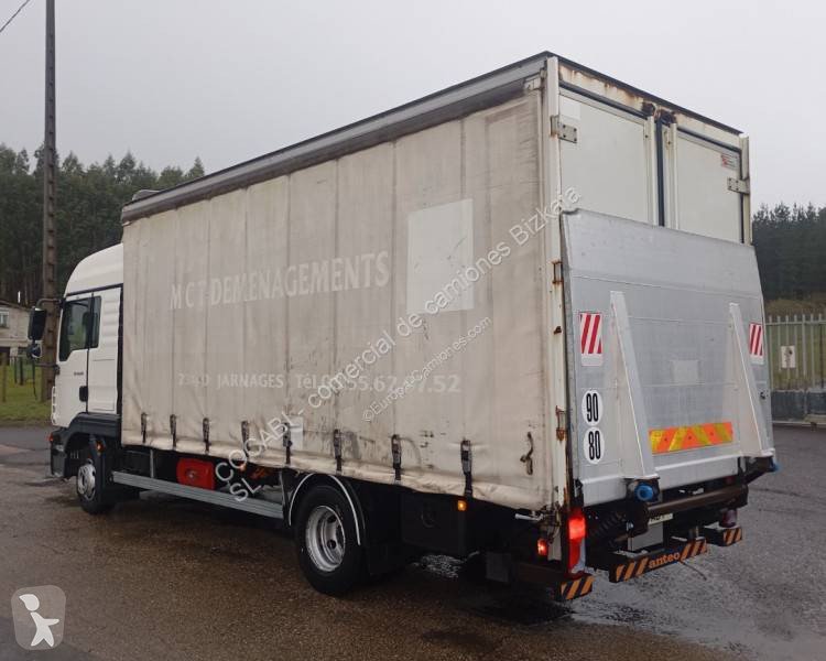 Camión MAN TGL 10.220 Tautliner con Rampa Euro 5 de Ocasión - miniatura 7