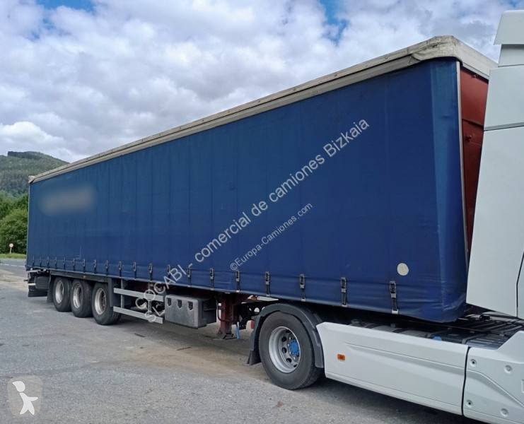Semirremolque Lecitrailer Tautliner Techo Elevable 3 Ejes de Ocasión