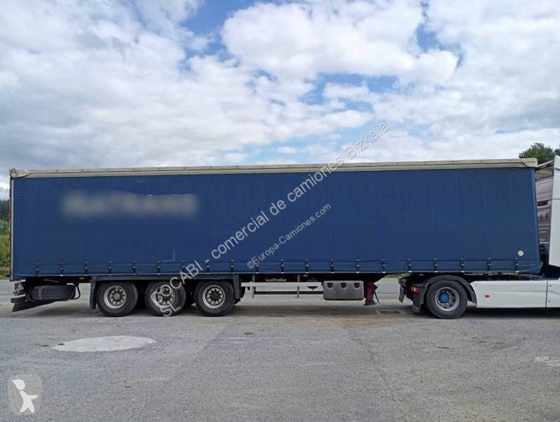 Semirremolque Lecitrailer Tautliner Techo Elevable 3 Ejes de Ocasión - miniatura 3