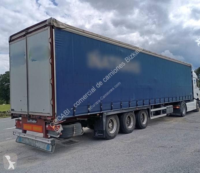 Semirremolque Lecitrailer Tautliner Techo Elevable 3 Ejes de Ocasión - miniatura 5