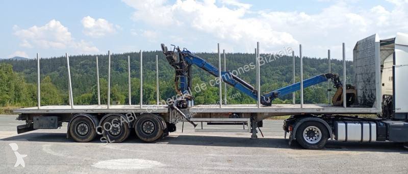 Semirremolque Maderero Benalu de Aluminio con Grúa Palfinger de Ocasión - Año 2023 - miniatura 3