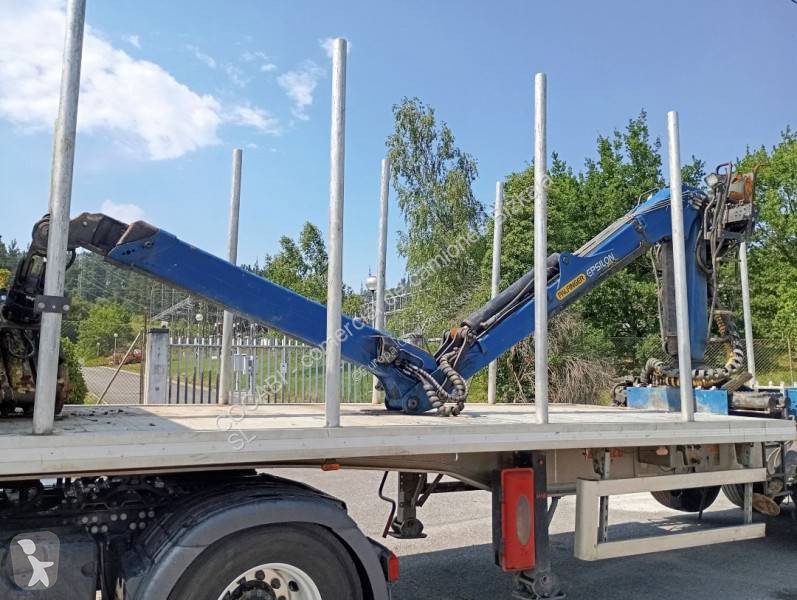 Semirremolque Maderero Benalu de Aluminio con Grúa Palfinger de Ocasión - Año 2023 - miniatura 8
