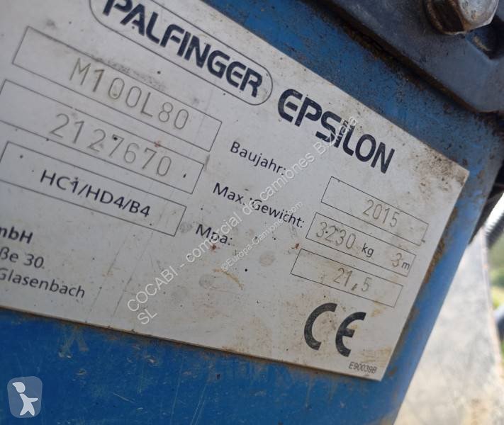 Semirremolque Maderero Benalu de Aluminio con Grúa Palfinger de Ocasión - Año 2023 - miniatura 9
